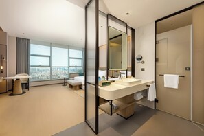 Premium Room, 2 Double Beds | Soundproofing, free wired internet