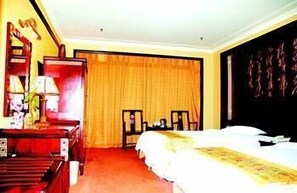 Desk, free wired Internet - Manhattan Grand Hotel - Yingkou (Yingkou)