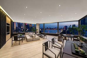 Banyan, Suite presidencial | Edredones de plumas y minibar (con algunos artículos gratuitos)