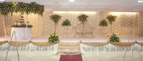 Indoor wedding
