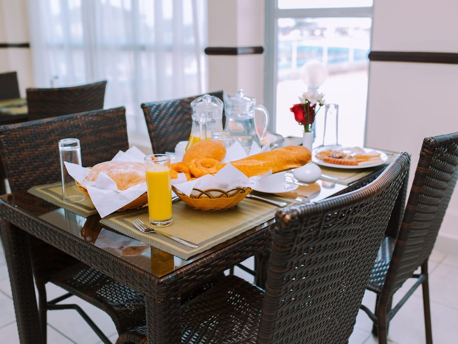 Daily continental breakfast for a fee