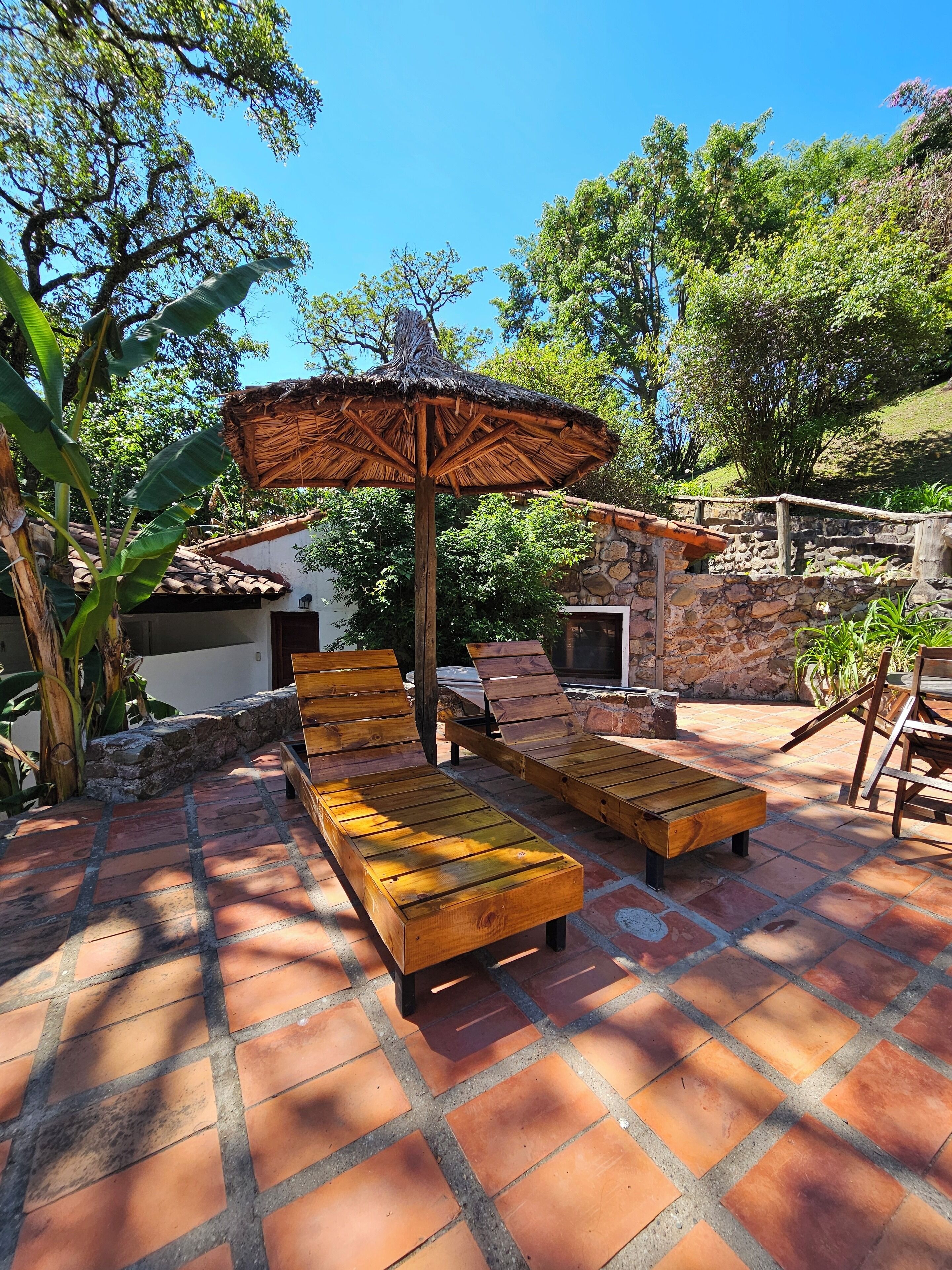 Alberca al aire libre 