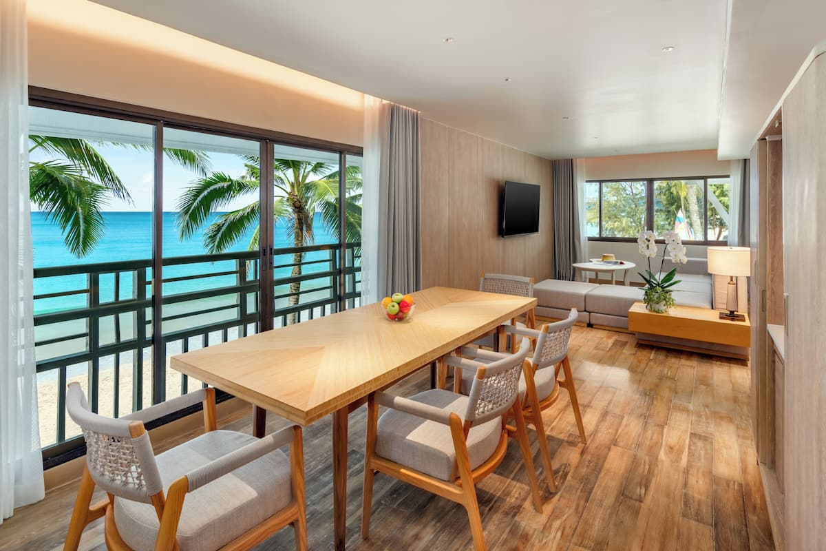1 slaapkamer, luxe beddengoed, een minibar, een kluis op de kamer