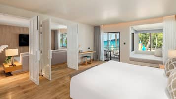 Premium bedding, minibar, in-room safe, desk