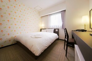 Desk, blackout curtains, iron/ironing board, free WiFi