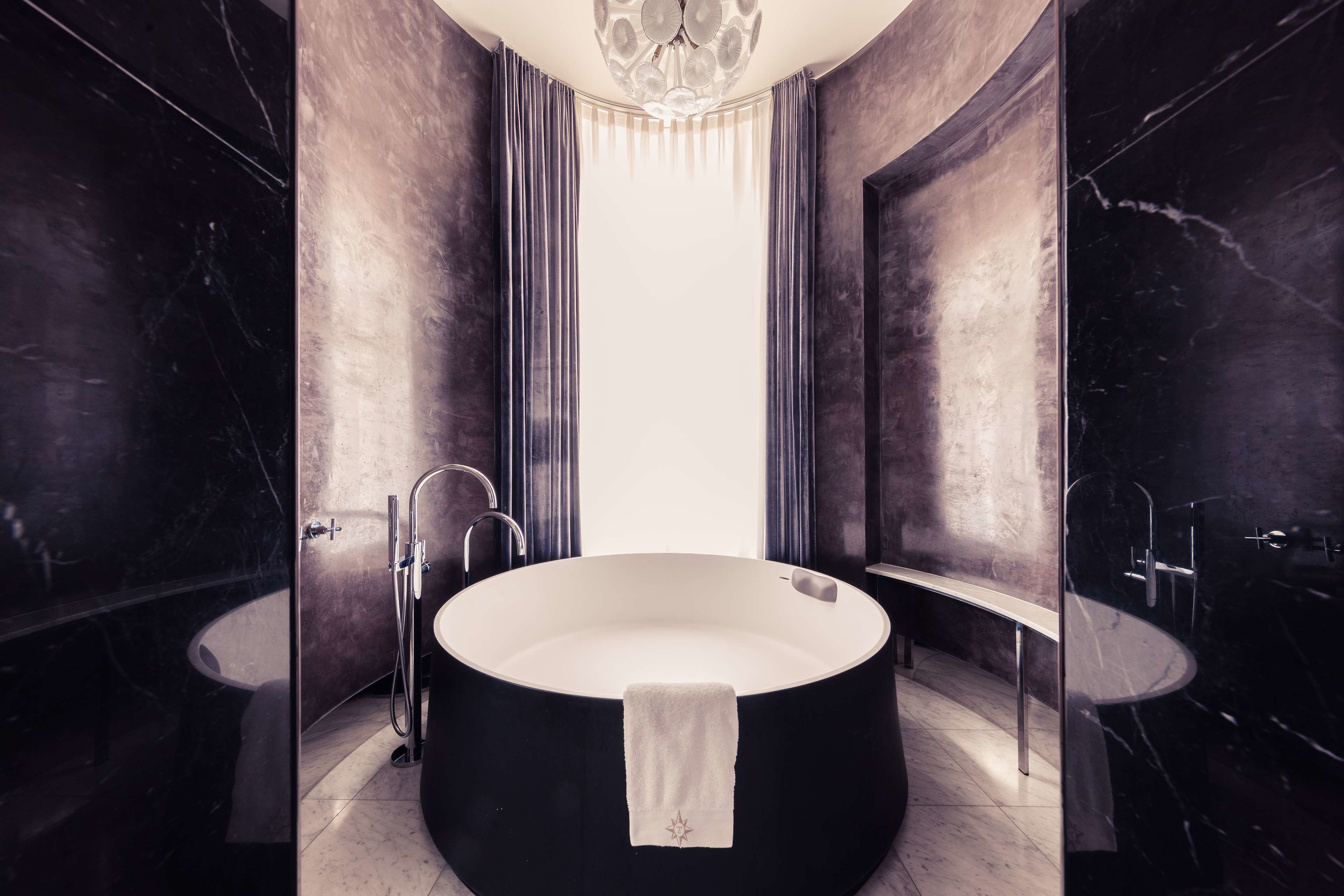 master suite | premium bedding, down duvets, memory-foam beds, minibar