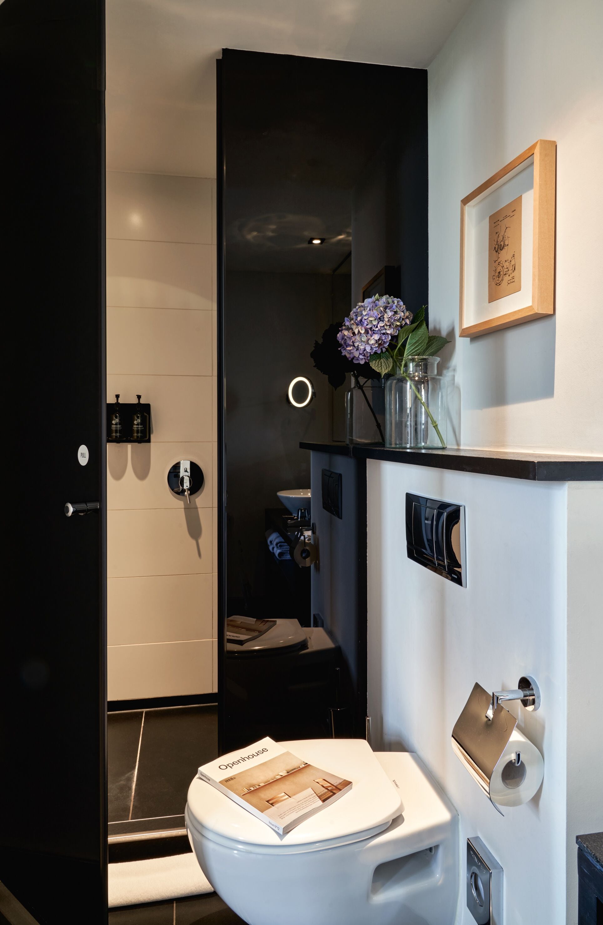 room (sir residence) | bathroom | designer toiletries, hair dryer, bathrobes, towels