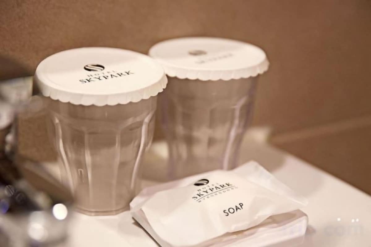 Duschwanne, Komfortbadewanne, kostenlose Toilettenartikel, Haartrockner
