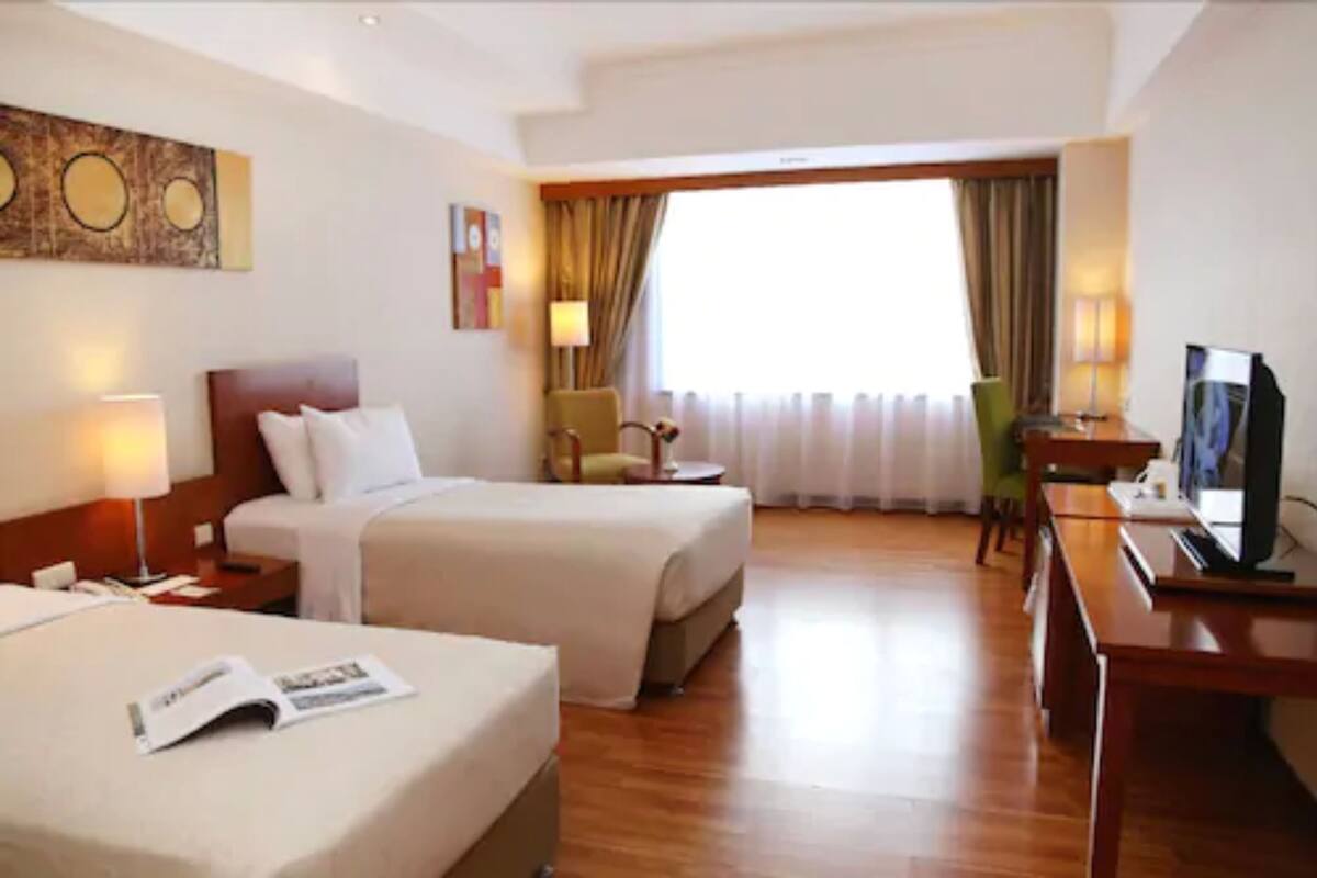 Deluxe-Zimmer, 2 Einzelbetten | Ausblick vom Zimmer