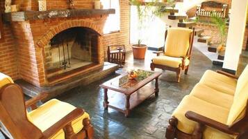 Sala de estar en el lobby