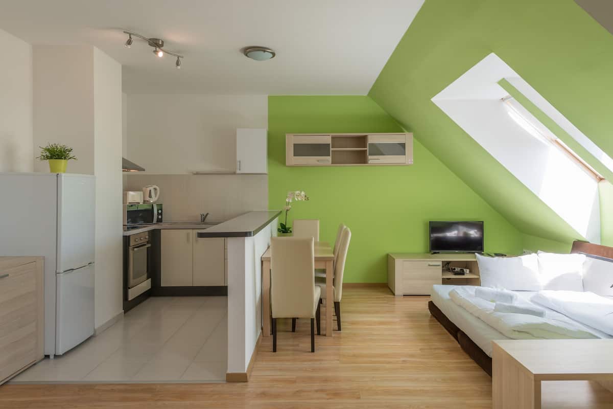 Studio | 1 bedroom, iron/ironing board, free WiFi, bed sheets