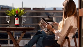 Apartment, 2 Schlafzimmer | Balkon