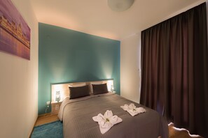1 bedroom, iron/ironing board, free WiFi, bed sheets - Corvin Plaza Apartments and Suites (Budapest)