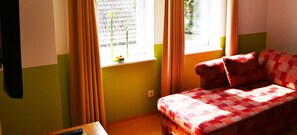 TV og oppvarmet gulv