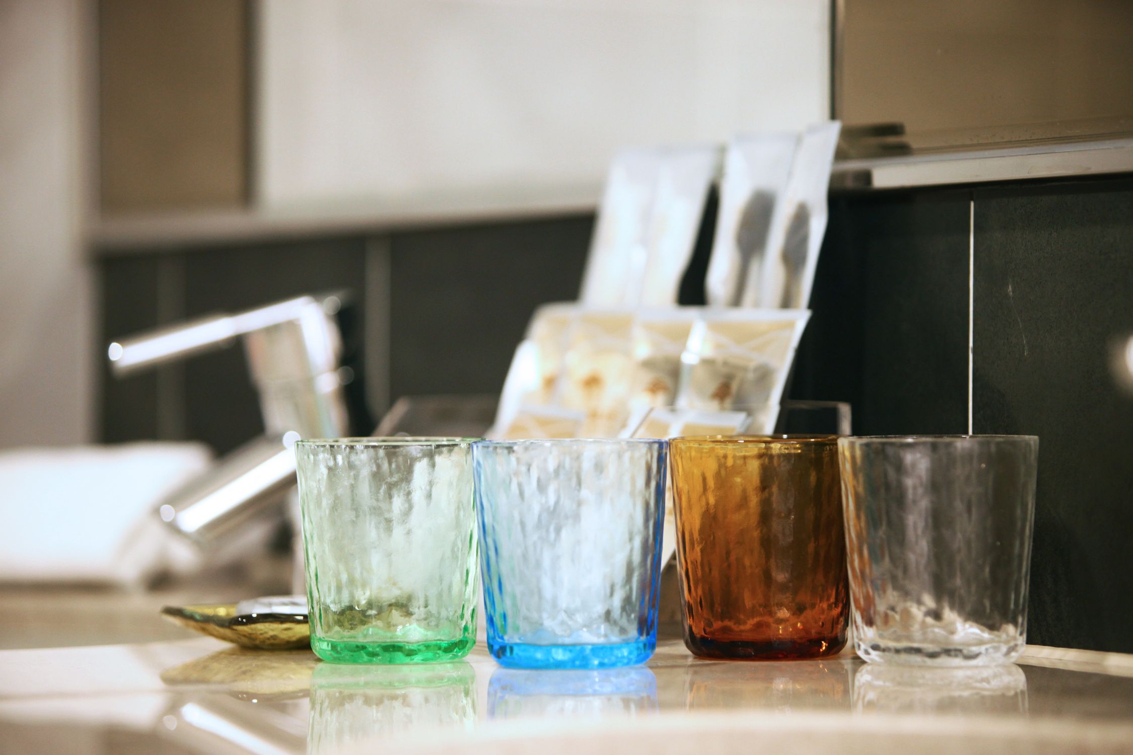 shower, free toiletries, hair dryer, slippers