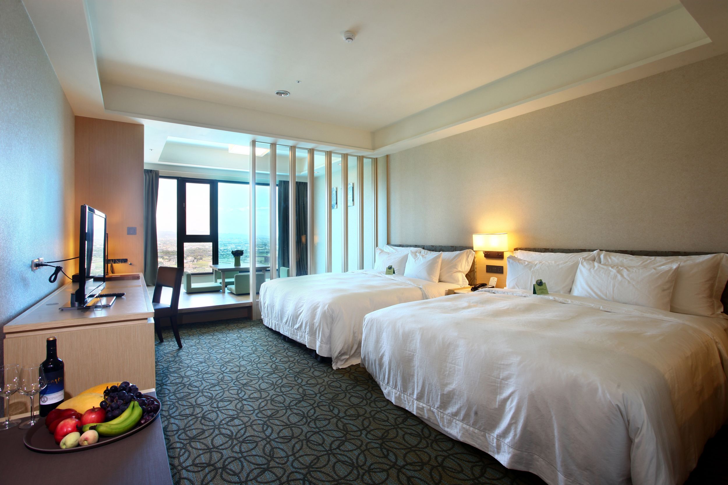 羽絨被、客房內保險箱、免費無線上網、床單