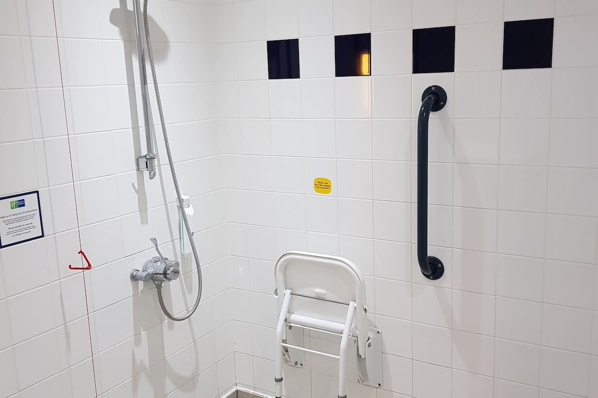 room, 2 single beds, accessible bathtub | bathroom | shower, free toiletries, hair dryer, towels