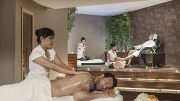 Espace de soins pour les couples, sauna, hammam
