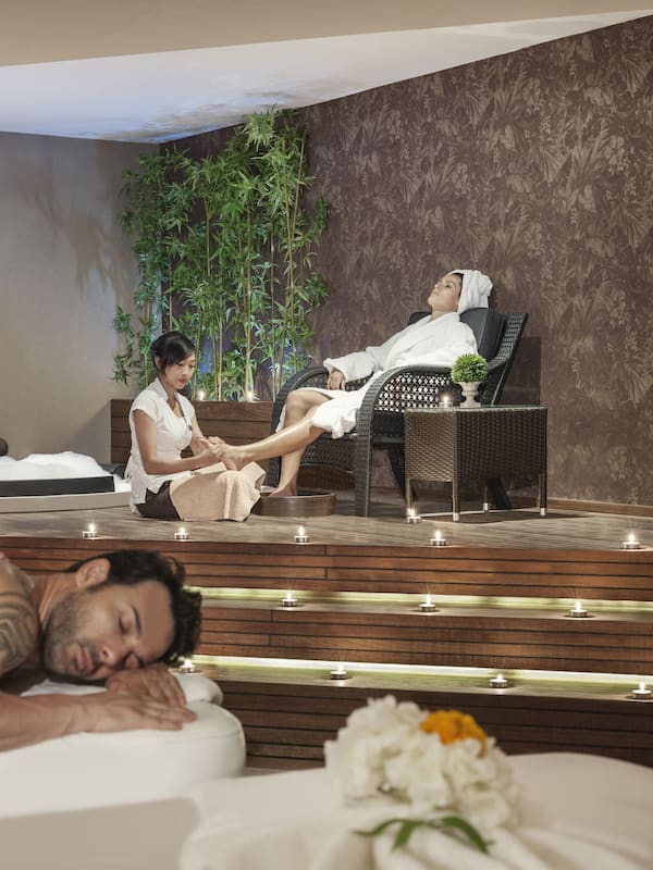 Espace de soins pour les couples, sauna, hammam