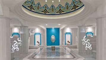 Salas de tratamiento para parejas, sauna y baño de vapor