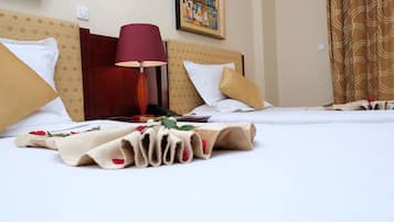 Twin Room | Down duvets, memory-foam beds, minibar, in-room safe
