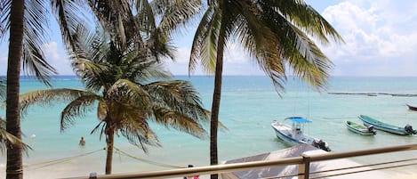 Standard Apartment, 2 Bedrooms, Sea View, Beachside | Balcony