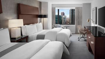 Roupas de cama premium, edredons de pluma, camas com colchões pillow-top