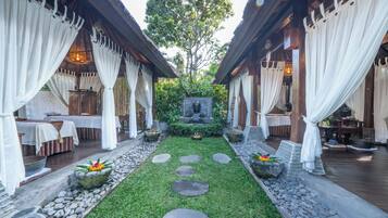 Behandlungsräume für Paare, Körperbehandlungen, Körperpeelings