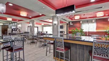 Free buffet breakfast