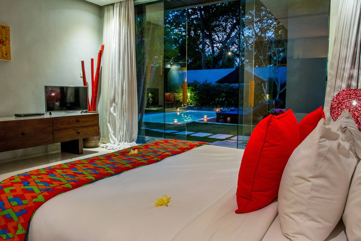 Villa, 1 Bedroom, Private Pool, Pool View | View from room