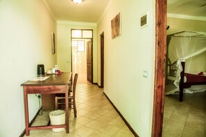 Family Room | Living area | 18-inch LCD TV with satellite channels, TV - Uroa Bay Beach Resort (Uroa)