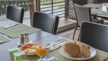 Daily buffet breakfast (EUR 11 per person)