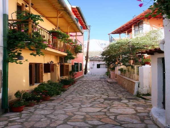 Vue depuis l’hébergement