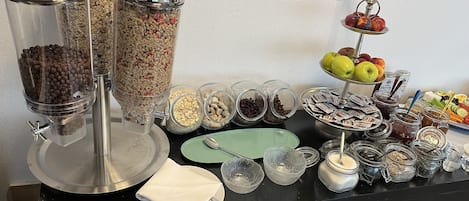 Daily buffet breakfast (EUR 10 per person)