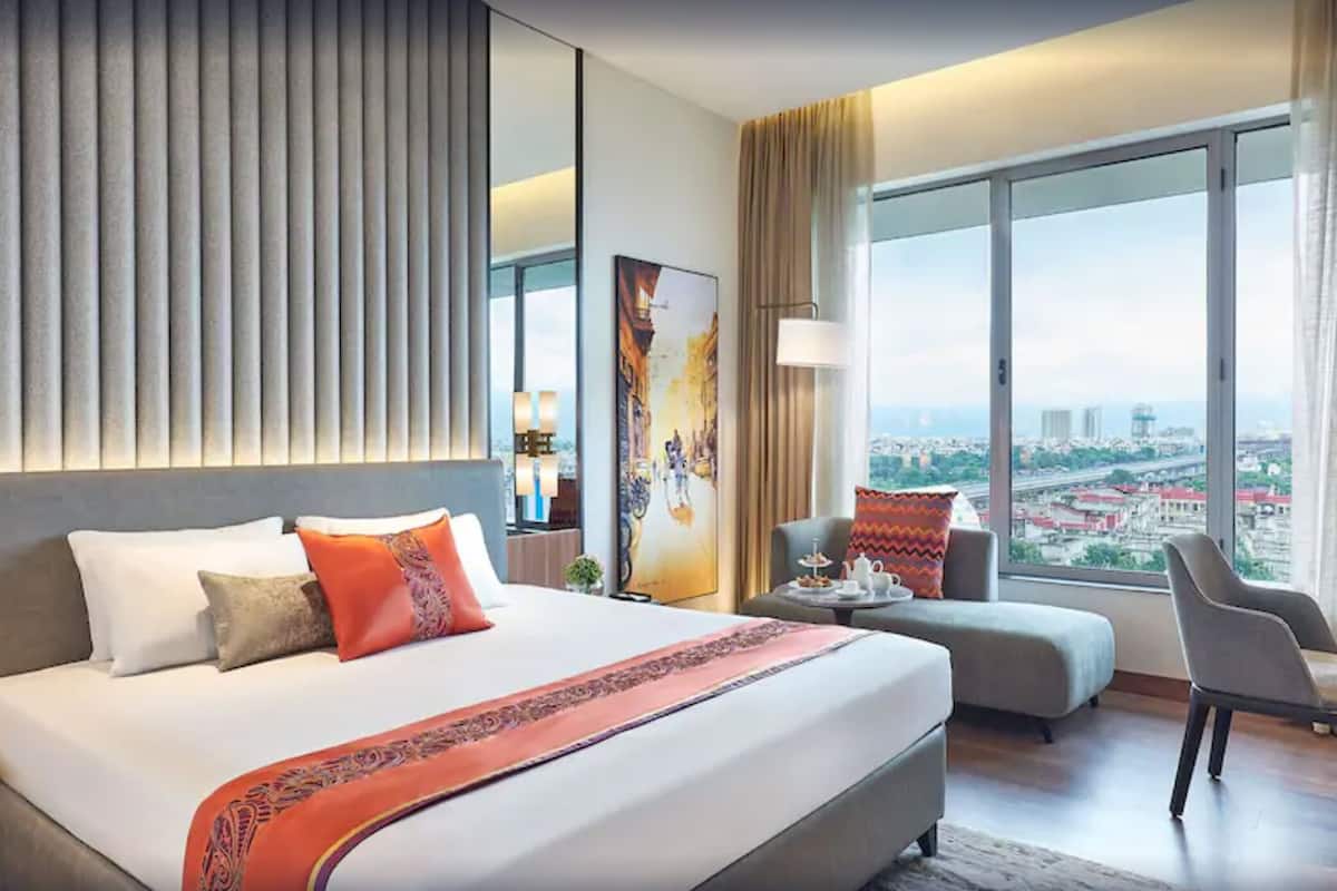 premium bedding, free minibar items, in-room safe