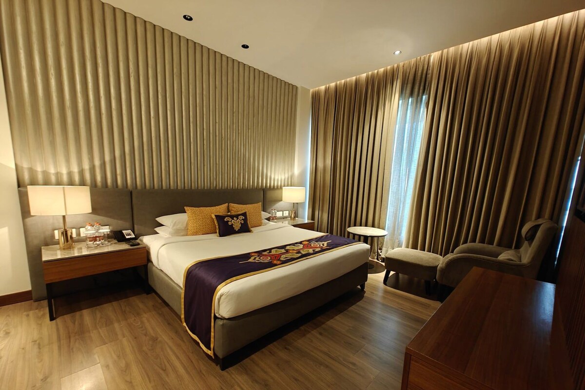 Ropa de cama de alta calidad y artículos del minibar gratis 