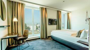 Soundproofing, iron/ironing board, free WiFi, bed sheets