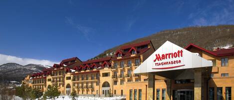 Blick von der Unterkunft