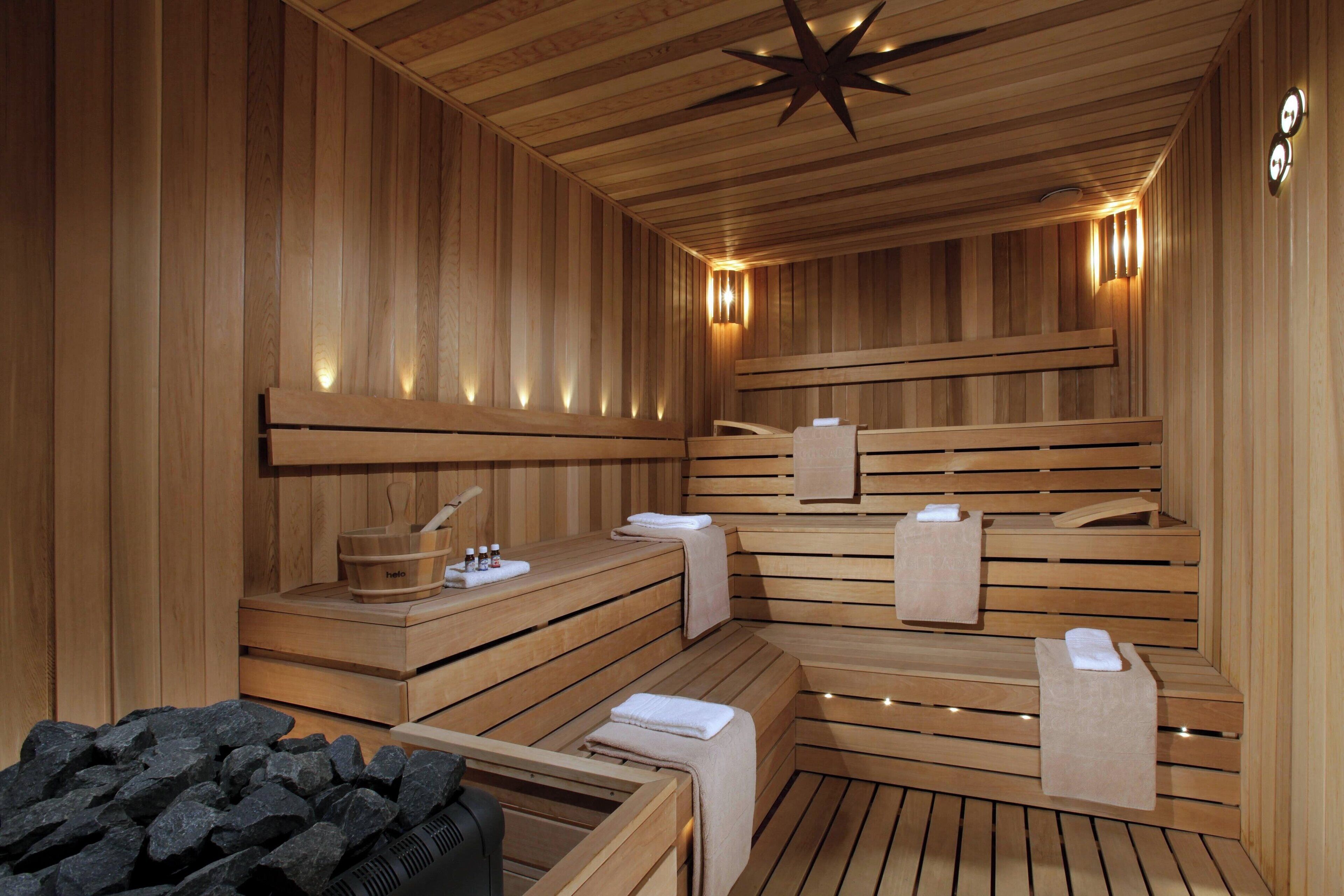 sauna, hot tub, steam room, turkish bath/hammam, body wraps