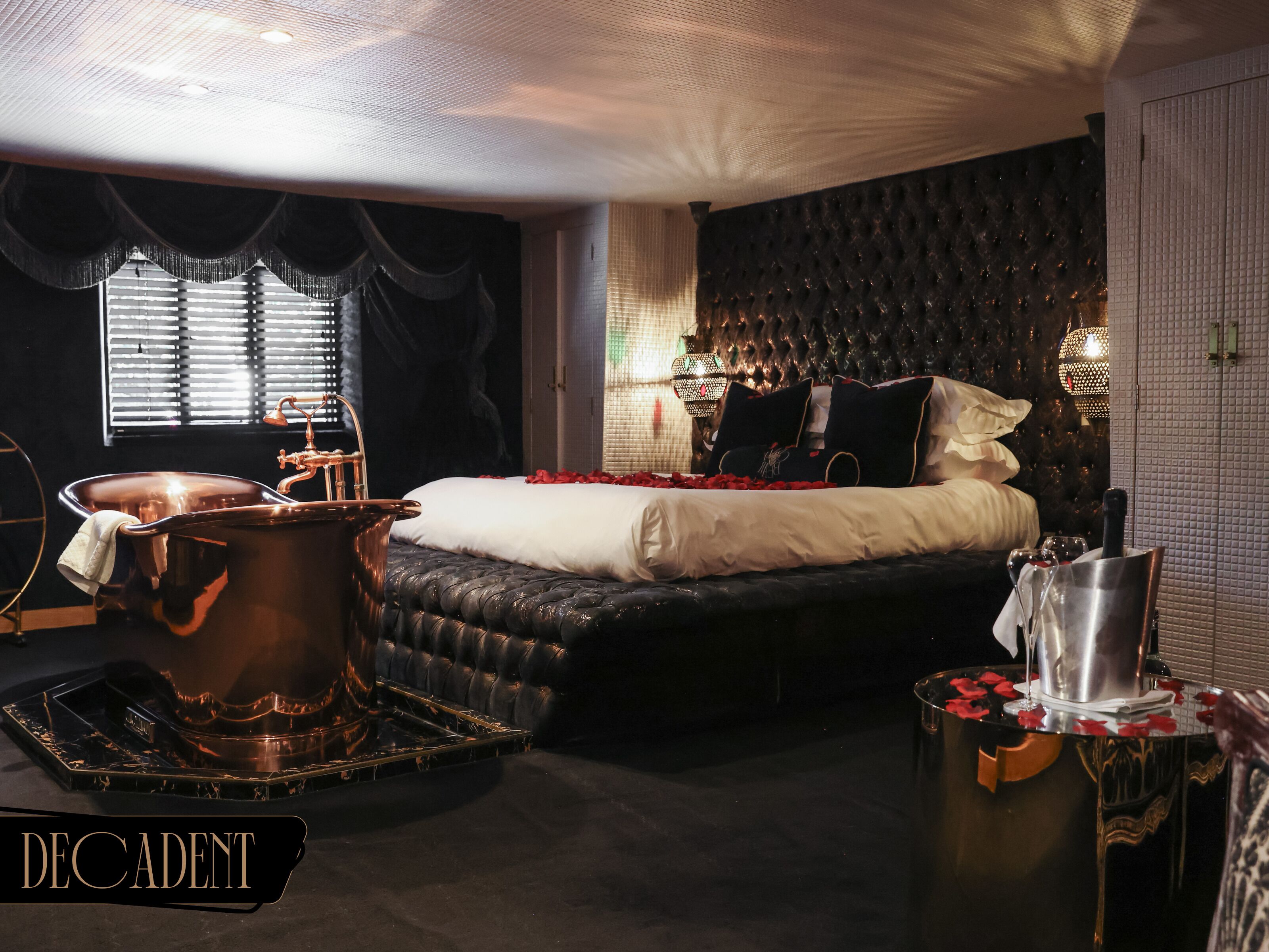 Decadent | Hypo-allergenic bedding, individually decorated, individually furnished