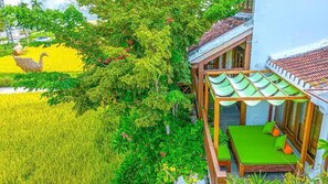View from room - Hoi An Chic Green Retreat  (Da Nang)