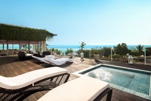 Suíte presidencial, 1 quarto, de frente para o oceano (Balcony) | Vista para praia/oceano