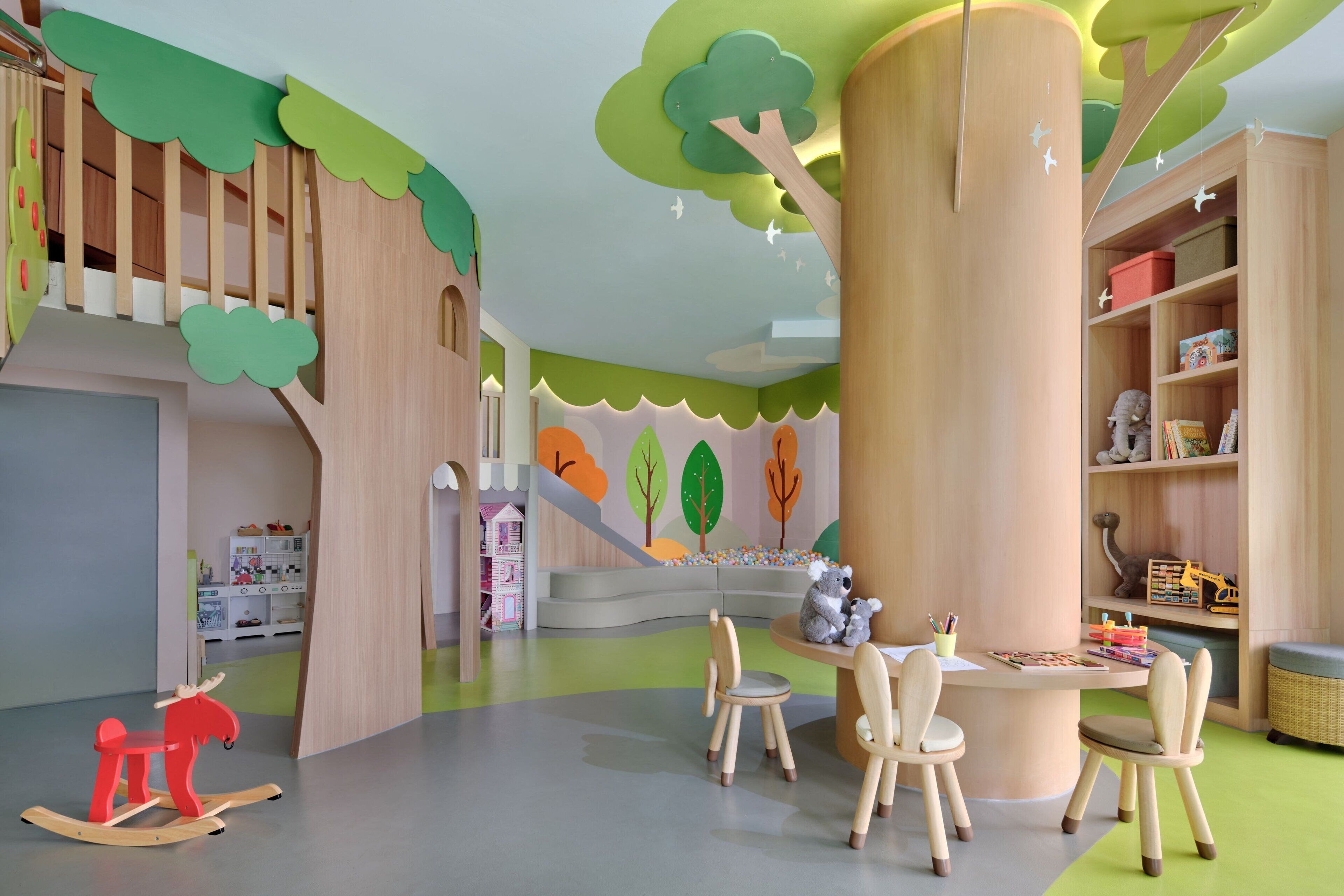 children’s play area – indoor