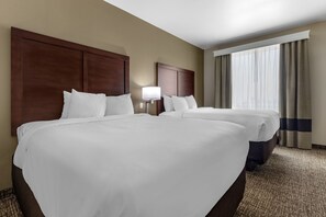Suite, Multiple Beds, Non Smoking | Egyptian cotton sheets, premium bedding, down comforters, pillowtop beds - Comfort Suites Waco North - Near University Area (Waco)
