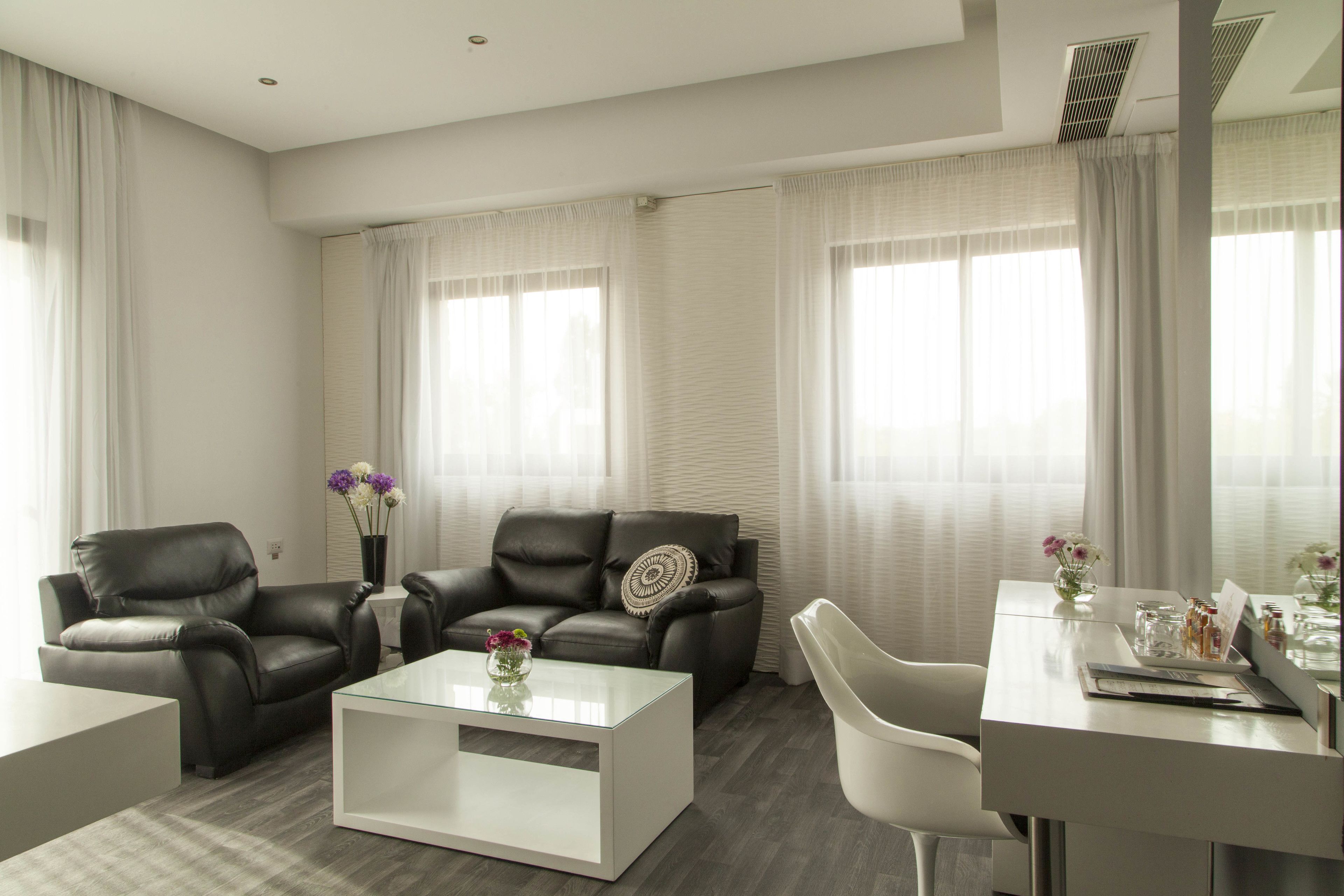 standard suite | living area | tv