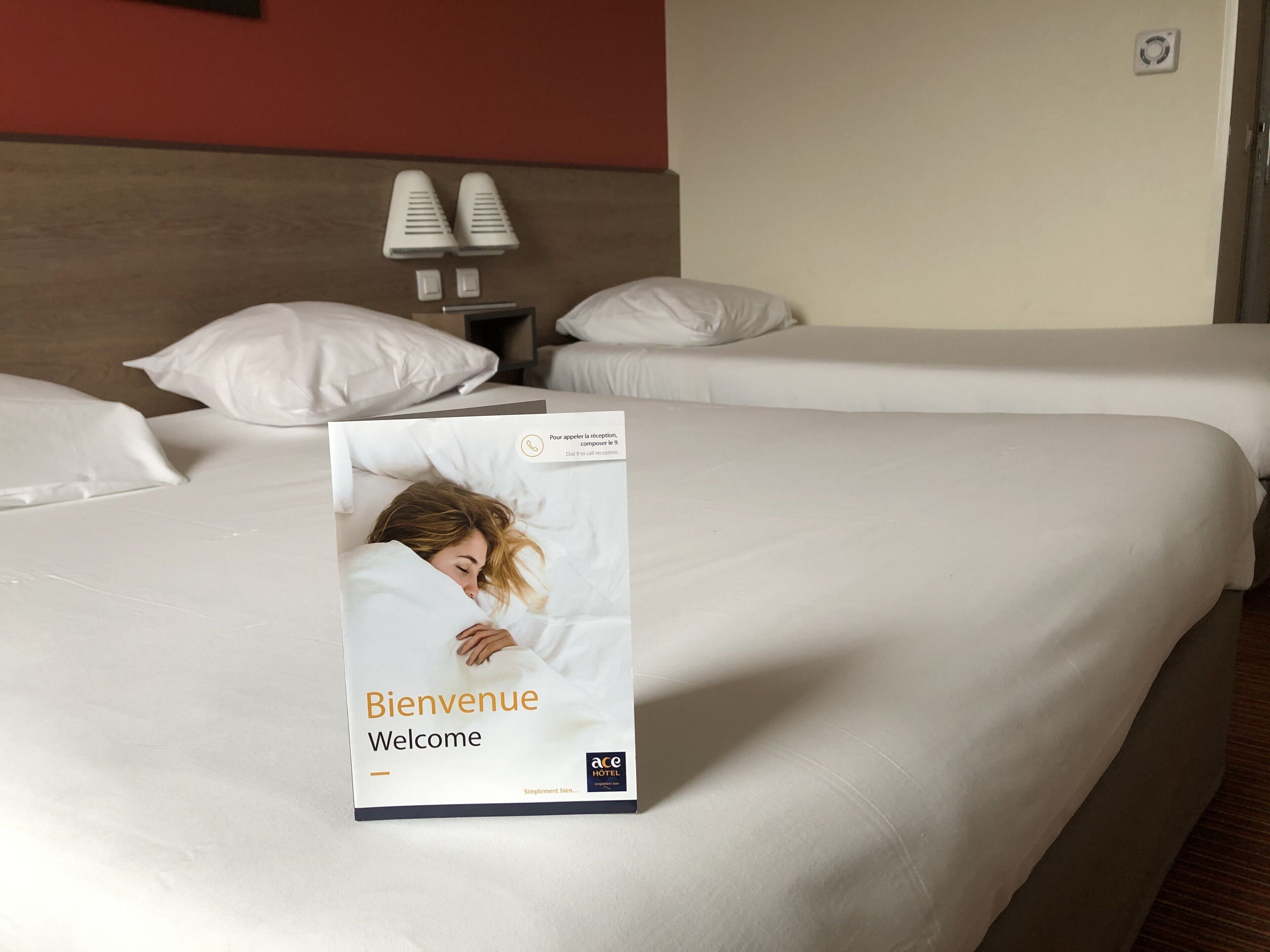 triple room | premium bedding, desk, soundproofing, iron/ironing board