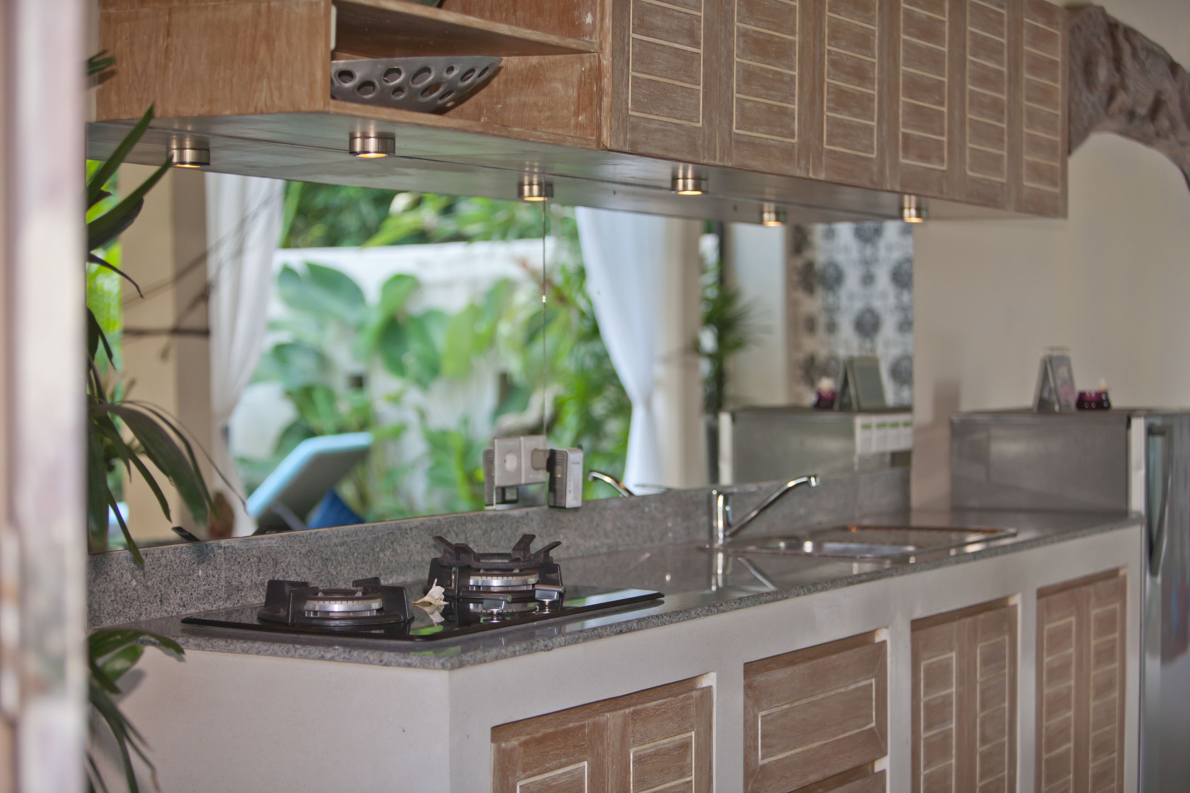 Two-Bedroom Villa Enigma with Private Pool  | Private kitchen | Full-sized fridge, coffee/tea maker, electric kettle