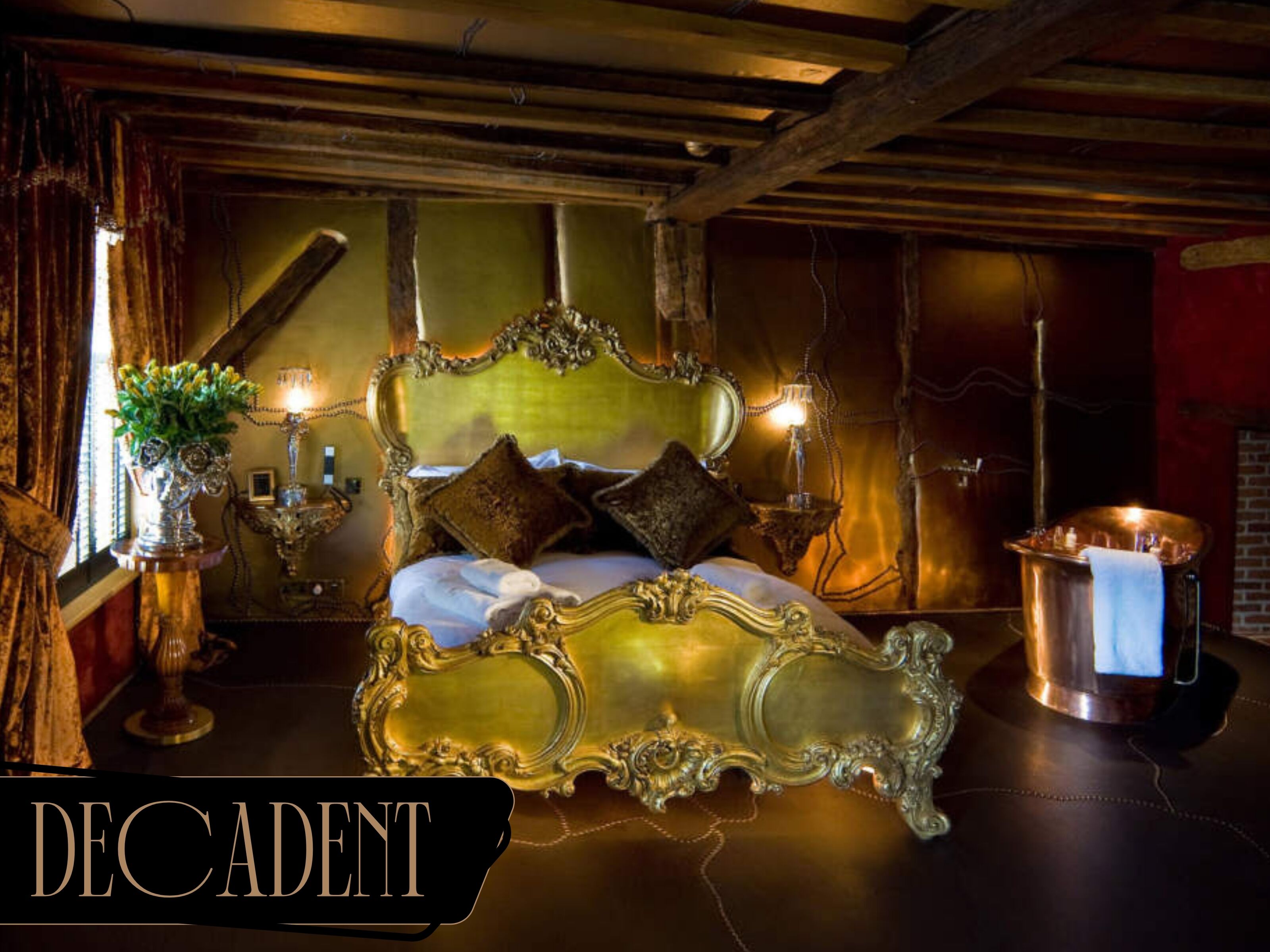 Decadent | Sengetøy av topp kvalitet, individuelt dekorert og individuelt innredet