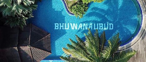 Swim-up bar