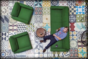 Sitzecke in der Lobby